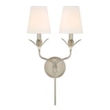 Broche 2 Light Wall Sconce 21 Inch Tall and 12 Inch Wide by Crystorama - 562