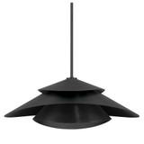 Hiro 1 Light Pendant 8.75 Inch Tall and 20 Inch Wide by Hunter Fans - 48155
