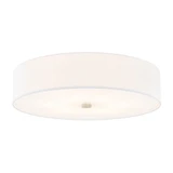 Textile 6 Light 30 Inch Wide Flush Mount by Justice Design - FAB-9733