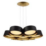 Marimba 7 LED Light Large Chandelier by Modern Forms - PD-52734