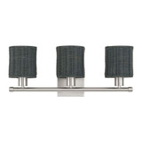 Weavington 3 Light Bath Vanity 9.5 Inch Tall and 23.5 Inch Wide by Livex - 13703