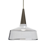 Baron 10 9W 1 LED Small Cord Pendant by Besa - 1JT-BARON10