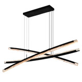 Saber 108W LED Chandelier 26 Inch Tall and 70 Inch Wide by CWI - 1710P70-3