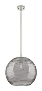Crown Point 1 Light Stem Pendant 11.75 Inch and 12 Inch Wide by Innovations - 434-1S-G1213-12_P