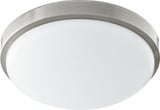 15W 1 LED 11.5 Inch Wide Round Flush Mount by Quorum - 902-11