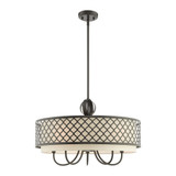 Arabesque 5 Light Medium Chandelier by Livex - 41105
