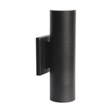 Wave 20W 2 LED Mini Outdoor Wall Mount by Nuvo - 62-114