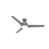 Gallegos 3 Blade Ceiling Fan with Light Kit 52 Inches Wide by Hunter Fans - 51G_WL