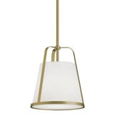 Lizzette 1 LED Pendant 10 Inches Tall and 10 Inches Wide by AFX - LIZP10MB