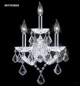 Maria Theresa Grand 3 Light Wall Sconce by James Moder - 91703