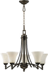 Aspen 5 Light Large Chandelier by Quorum - 6177-5
