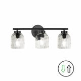 Vallora 180W 3 LED Bath Vanity 7.25 Inch Tall and 21 Inch Wide by Dainolite - VLA-213W