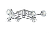 Eren 8 Light 31 Inch Wide Flush Mount by Elegant - 3505F31