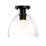 Indigo 1 Light Semi Flush Mount 10 InchX10 Inch Wide by Designers Fountain - D312M-SF