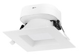 4 Inch 7W LED Direct Wire Square Downlight by Satco - S17W-4944943