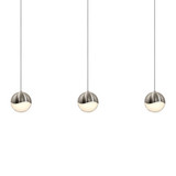 Grapes 3 LED Medium Pendant 3.25 Inch Tall and 37.25 Inch Wide by Sonneman - 2920-MED