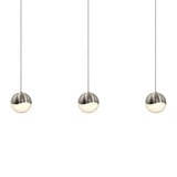 Grapes 3 LED Medium Pendant 3.25 Inch Tall and 37.25 Inch Wide by Sonneman - 2920-MED