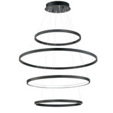 Groove 40W 4 5CCT LED Pendant 36.5 Inch Tall and 40 Inch Wide by ET2 - E52729