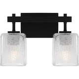 Brenthouse 2 Light Bath Vanity 9.25 Inch Tall and 13.5 Inch Wide by Quoizel - BTH8613