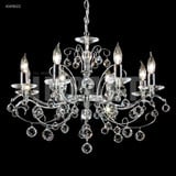 Regalia 8 Light Medium Chandelier by James Moder 40898REG - 40898REG