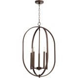 Collins 4 Light Large Pendant by Quorum - 8044-4