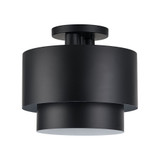 Zolana 2 Light Medium Semi Flush Mount 10.75 Inch and 12 Inch Wide by Livex - 40054