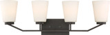 Nome 4 Light Vanity Light by Nuvo - 60-644N