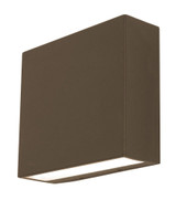 Dakota 24W 1 LED Outdoor Wall Sconce 7 Inch Tall and 8 Inch Wide by AFX - DKTW0807LAJUD