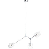 Cherry Blossoms 3 Light Mini Chandelier by Matteo - C49703
