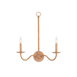 Saxon 2 Light Wall Sconce by Currey Company - 5000-19-Saxon