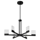 Gamma 5W 6 5CCT LED Chandelier 17 Inch Tall and 30 Inch Wide by Oxygen - 3-650