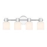 Strand 4 Light Bath Vanity 8 Inch Tall and 23.25 Inch Wide by Savoy House - L8-9022-4