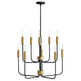 Austen 10 LED Light Large Chandelier by Lark - 83636