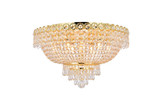 Century 9 Light 20 Inch Wide Flush Mount by Elegant - V1900F20
