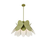 Flor 1 Light Large Pendant 21 Inch Tall by Kalco - 517056