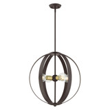 Modesto 4 Light Small Chandelier by Livex - 46415
