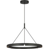 Cloak 42.9W 1 LED Chandelier 30.4 Inch Wide by Visual Comfort Modern - PBCH80327