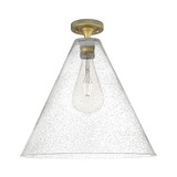 Crown Point 1 Light Berkshire Flush Mount 16 Inch Wide by Innovations - 434-1F-GBC-16_P