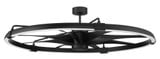 Axel 8 Blade Ceiling Fan with Light Kit 52 Inches Wide by Craftmade - AXL57