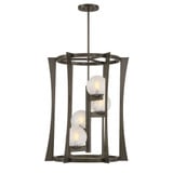 Darien 4 Light Pendant 30 Inch Tall and 23 Inch Wide by Savoy House - 3-1018-4