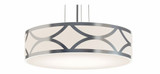 Lake 3 Light Large Pendant 24 Inch Wide by AFX - LAKP24MB