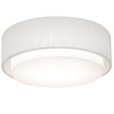 Sanibel 2 Light 16 Inch Wide Flush Mount by AFX - SAF1614MB