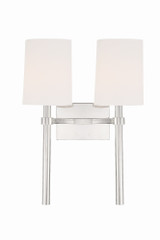 Bromley 2 Light Candle Style Wall Sconce by Crystorama - BRO-452