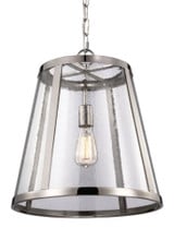 Harrow 1 Light Large Pendant by Visual Comfort Studio - P1289