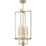 Elara 4 Light Small Foyer Chandelier by Progress - P500363