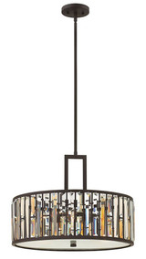 Gemma 3 Light Large Foyer Pendant 21.25 Inch Wide by Fredrick Ramond - FR33735