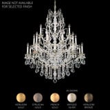 Bordeaux 25 Light Chandelier 48 Inch and 40 Inch Wide by Schonbek Signature - 5775