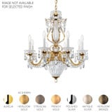 Bagatelle 11 Light Chandelier 29 X 26.5 Inch Wide by Schonbek Signature - 1248