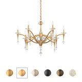 Waverly 12 Light Chandelier 30.5 X 39.5 Inch Wide by Schonbek Signature - S47512