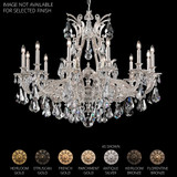 Sophia 12 Light Chandelier 33 Inch and 39 Inch Wide by Schonbek Signature - 6952